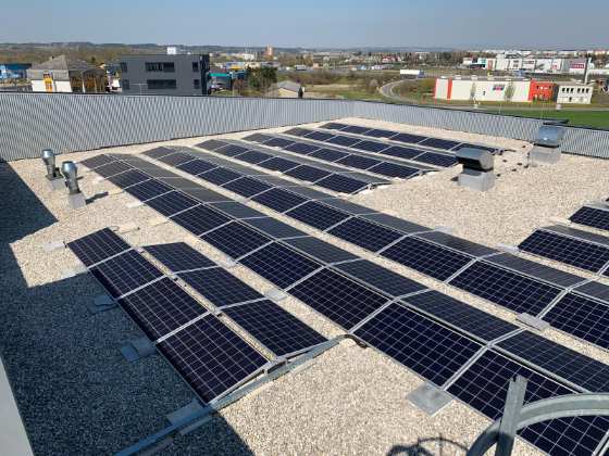 Photovoltaik auf einer versiegelten Fläche
